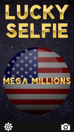 Lucky Selfie Home Screen